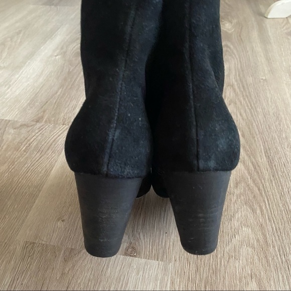 Ecote Urban Outfitters Alexandra Suede Slip On Booties - Picture 10 of 11